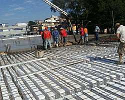 Traço de concreto para laje de piso