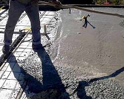 Concreto usinado para laje residencial