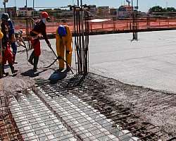 Lajota de concreto para laje